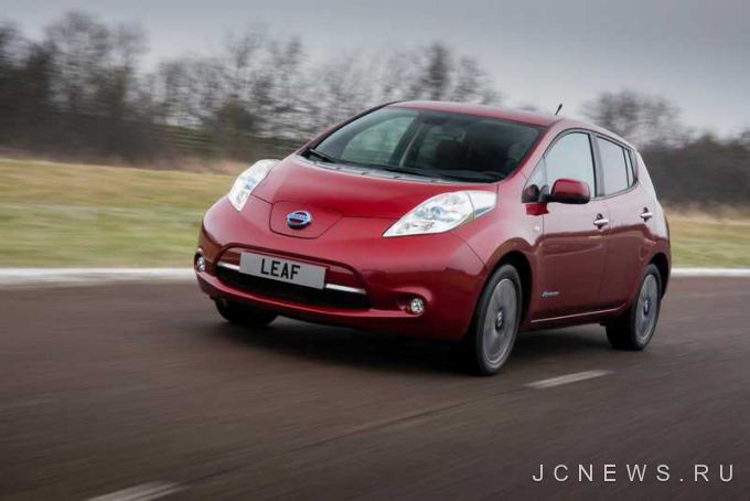 ����������� ������������ Nissan Leaf ���������� � ������